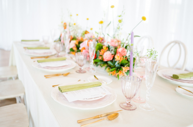 Styled Challenge By Southern Bride Cedar Room Charleston South Carolina table scape