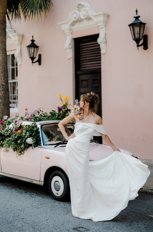 The Styled Challenge Charleston Mills House Pink Car