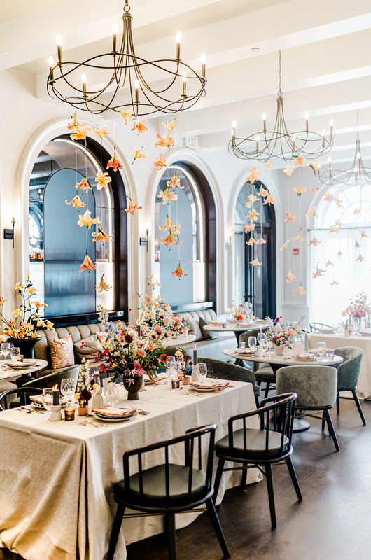 The Styled Challenge Charleston Mills House Reception Table