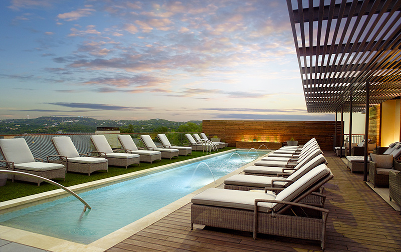 All Encompassing Texas Hill Country Resort Ensures a Stunning Wedding Retreat pool
