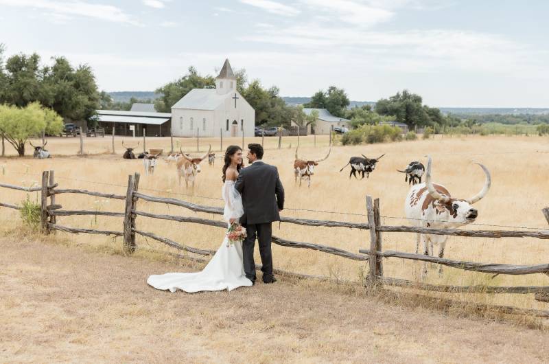 Contigo Ranch Lasting Impressions Award The Styled Challenge Fredericksburg TX Couple Cattle