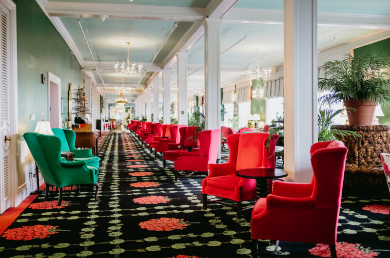 The Grand Hotel Mackinac Island Michigan parlor