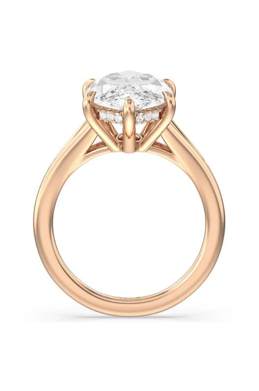 With Clarity the Elegance of Southern Simplicity Split Ring Side View