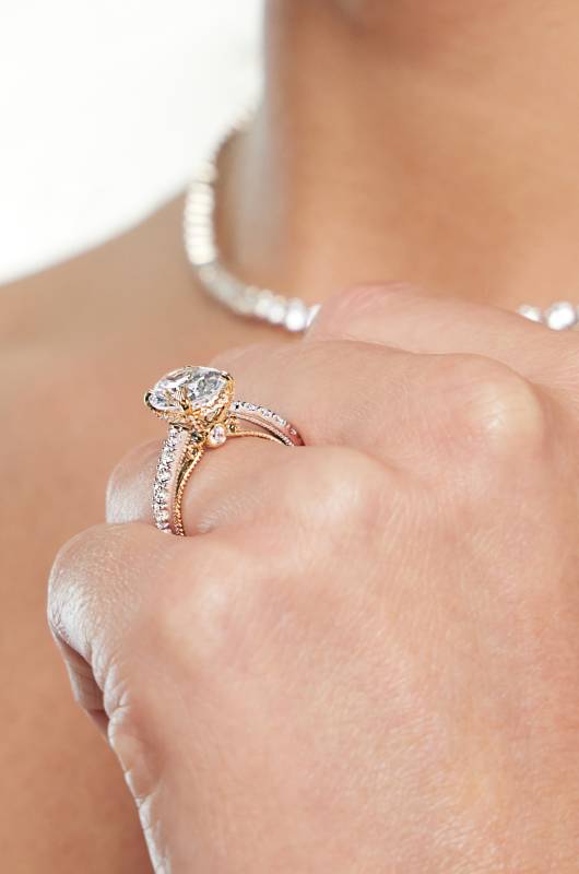 With Clarity the of Southern Elegance Ring on Hand Elegance