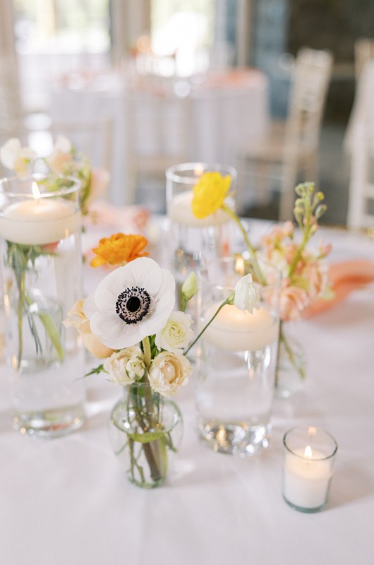 Abigail Magdzairz And Jason Best flower on the table