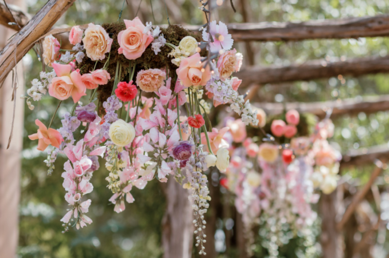 Hoffman Haus Southern Socialite Award The Styled Challenge Fredericksburg TX hanging flowers