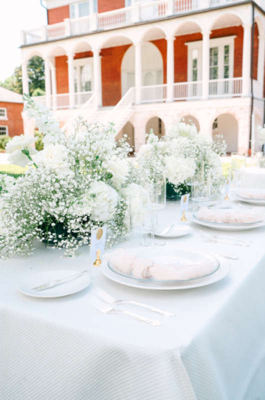 Ivory Dreams Columbia South Carolina table center piece