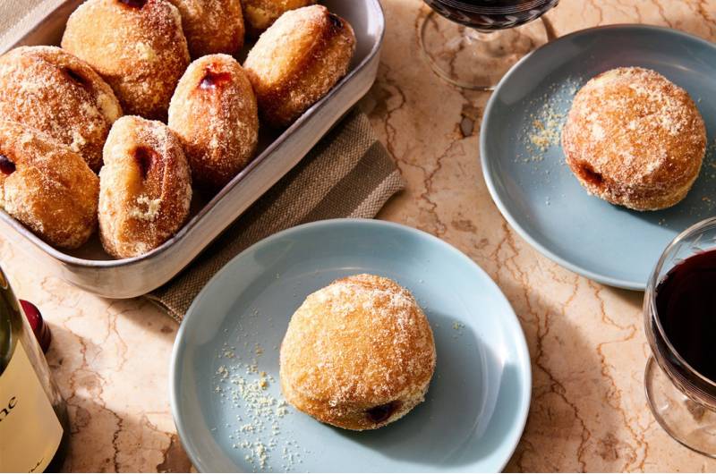 Jewish Weddings and Hanukkah Customs Donuts