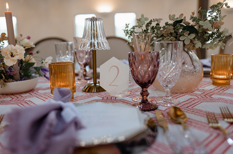 La Bonne Vie Ranch Trendsetter Award The Styled Challenge Fredericksburg TX table setting little lamp