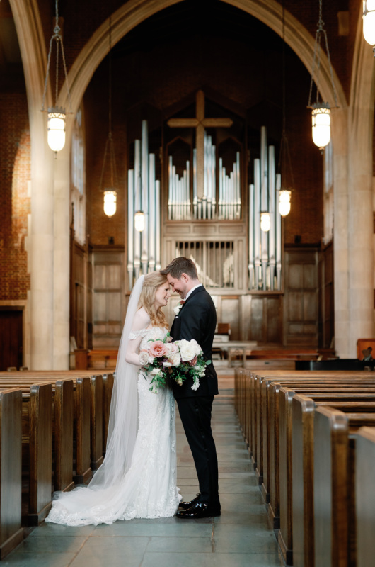 Madison Lawry And Ryan Deveikis Marry In Nashville TN at church