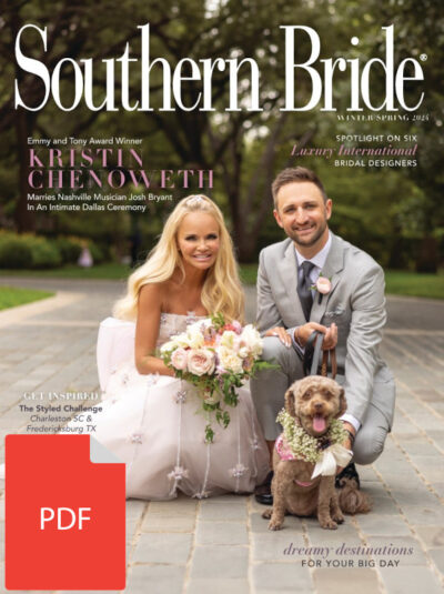 Southern Bride Magazine Spring Cover pdf
