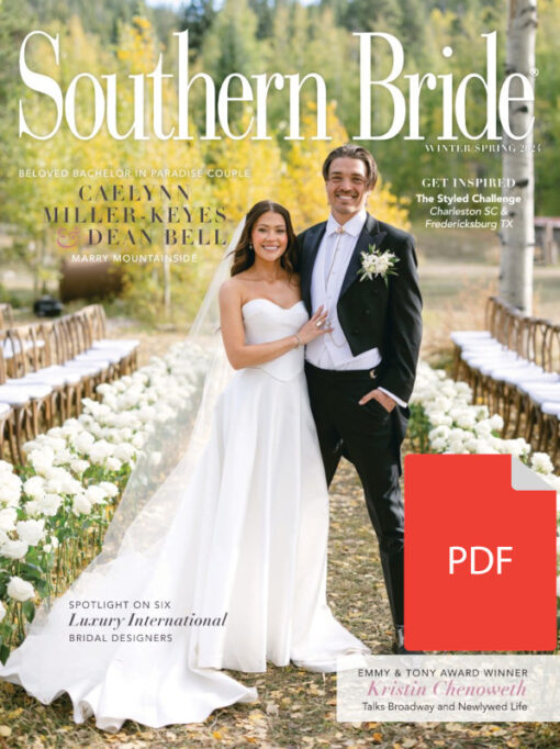 Southern Bride Magazine Winter Cover pdf