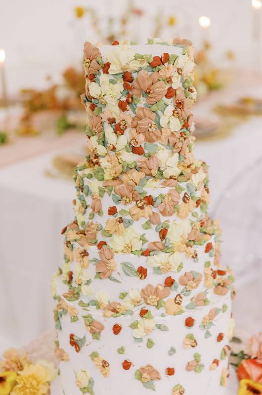 Styled Shoot Peaches & Dreams Tarpon Springs Florida Cake