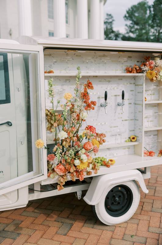 Styled Shoot Peaches & Dreams Tarpon Springs Florida Car