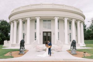 Styled Shoot Peaches & Dreams Tarpon Springs Florida Couple Outside