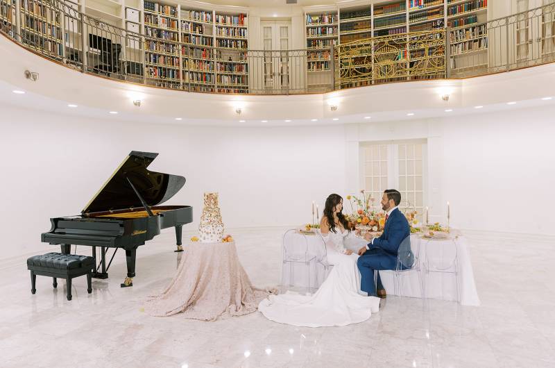 Styled Shoot Peaches & Dreams Tarpon Springs Florida Piano