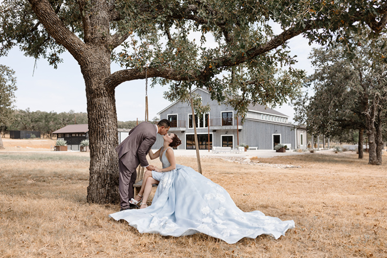 Swallows Eve Design Award The Styled Challege Fredericksburg TX on the swing