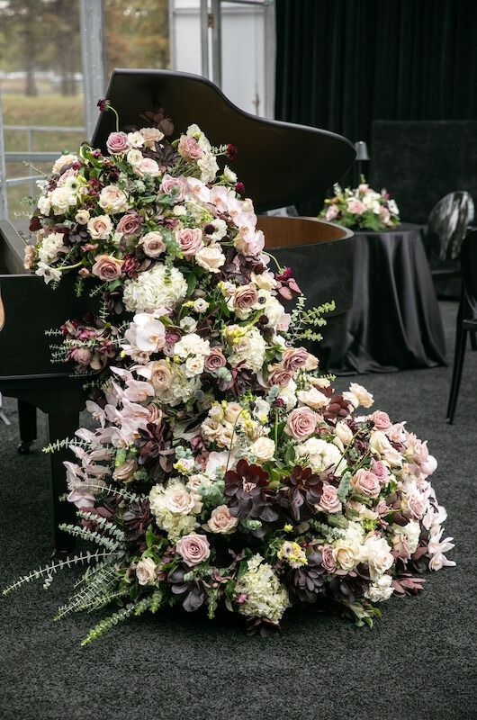 Andrea Justin Piano Florals