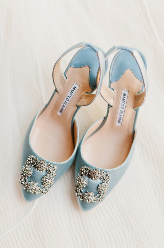 Mary Katherine Harris & James Rose Real Weddings bride shoes