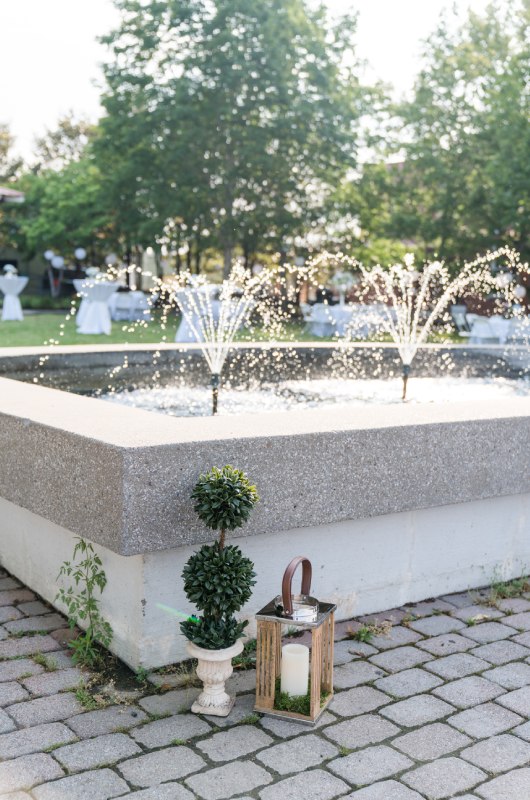 Mary Lane And Jack Story wedding fountain