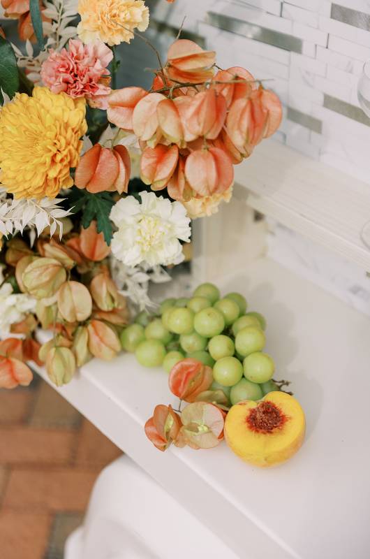 Styled Shoot Peaches Dreams Tarpon Springs Florida Fruit