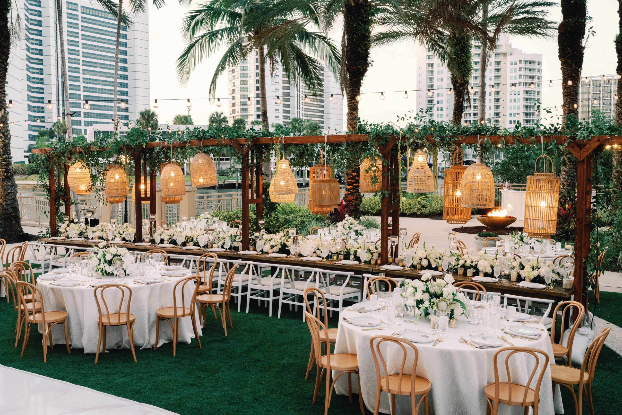 Taylor and Chris Wed Along Florida Gulf Coast at The Ritz Carlton Sarasota Reception Views