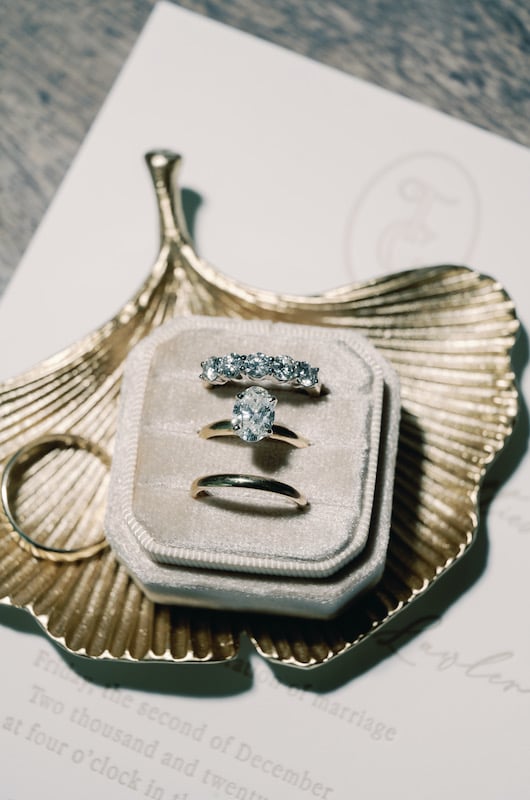 Taylor and Chris Wed Along Florida Gulf Coast at The Ritz Carlton Sarasota Wedding Rings Taylor and Chris Wed Along Florida Gulf Coast at The Ritz Carlton Sarasota Wedding Rings
