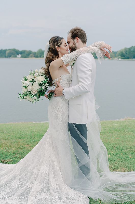 Marissa Newberger And Cole Nowlin by the water