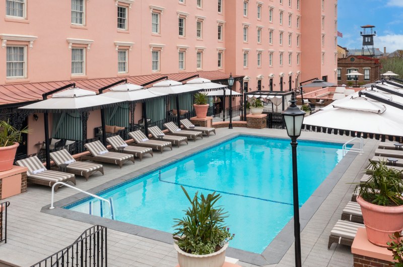 The Mills Hotel Charleston South Carolina outdoor pool
