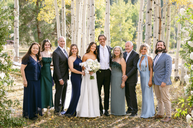 caelynn and dean real wedding family