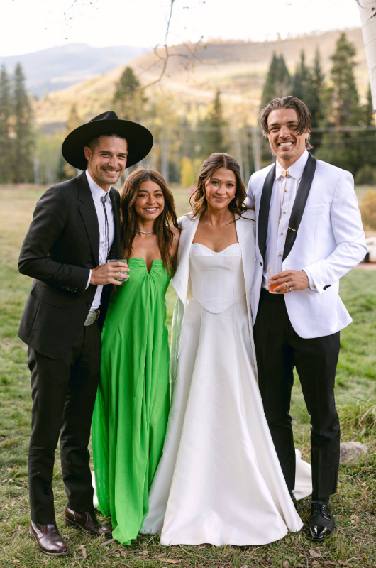 caelynn and dean real wedding sarah hyland