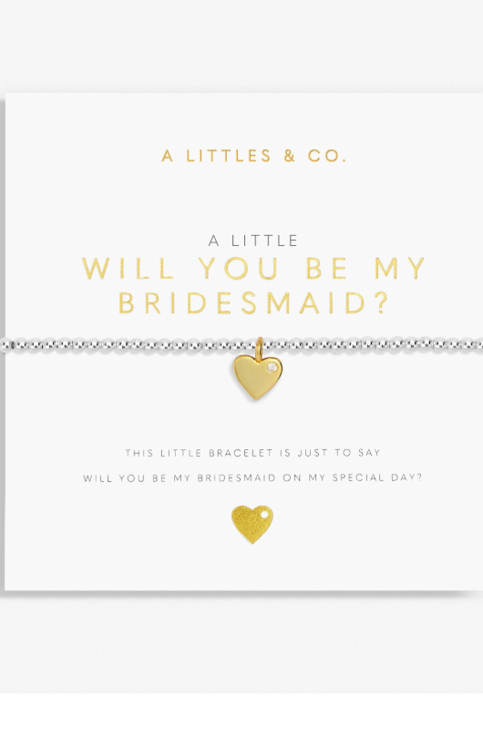 A Little's and Co will you be my bridesmaid