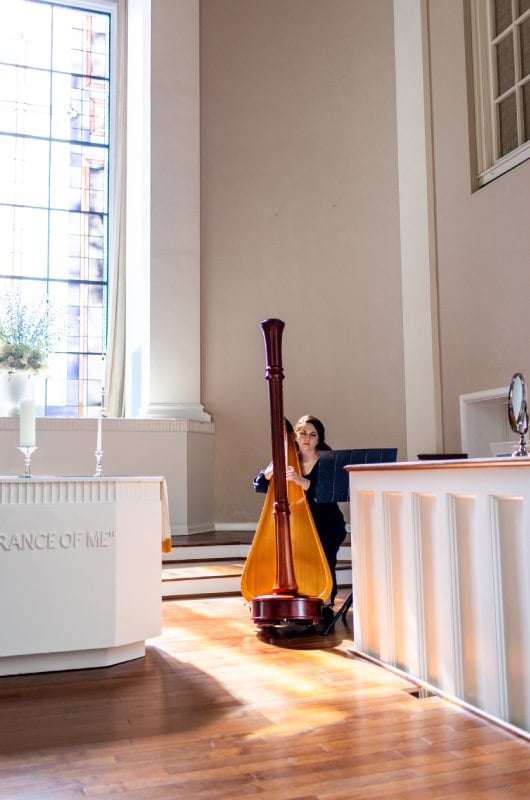 Courtney Young And John Couvillion harpist