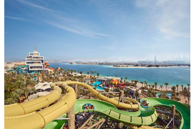 Dubai Bachelorette Destination aquaventureexpansion tridenttower