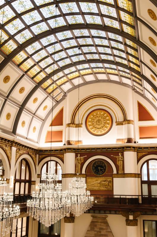 Union Station Nashville Design Award The Styled Challenge Nashville TN Ceiling