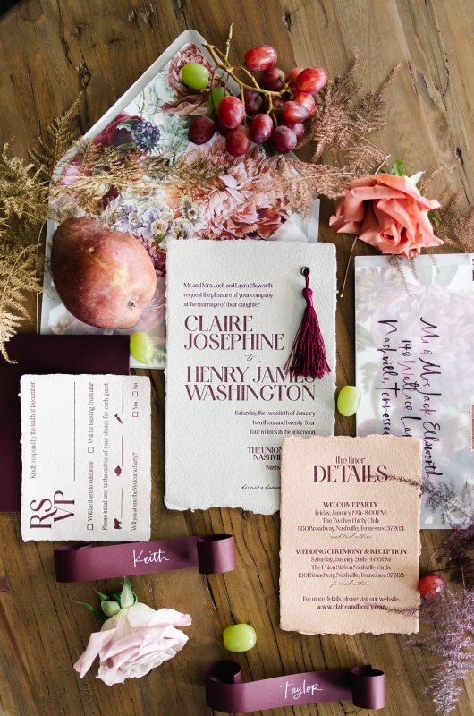 Union Station Nashville Styled Challenge By Southern Bride flatlay