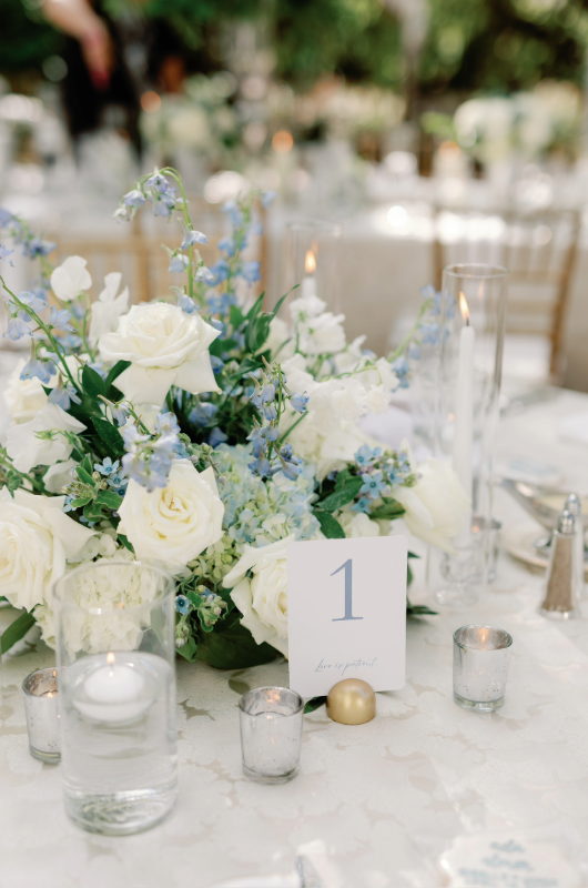 giselle palladino and jamie huzu real wedding table number