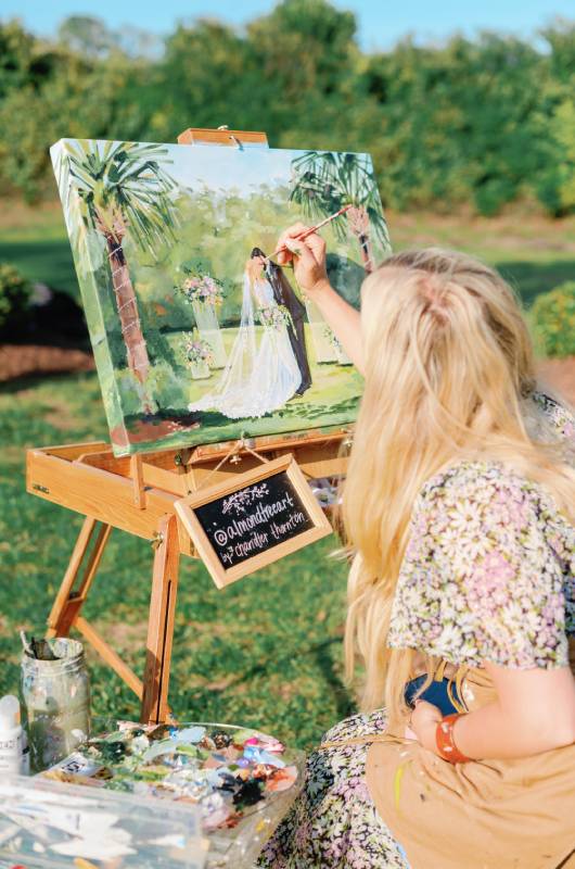 Ashley Howerton&Bailey Hammond Painting Ashley Howerton&Bailey Hammond Painting