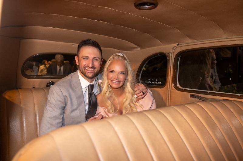 Kristin Chenoweth & Josh Bryant Car