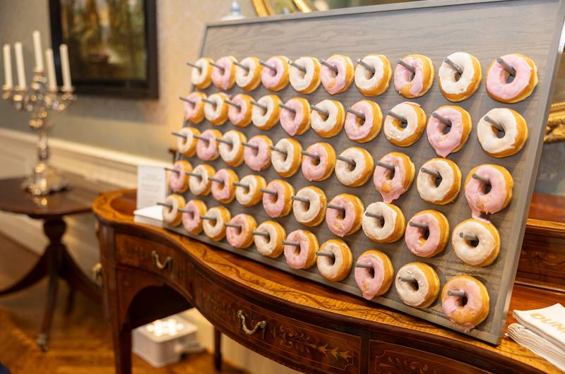 Kristin Chenoweth & Josh Bryant Donuts