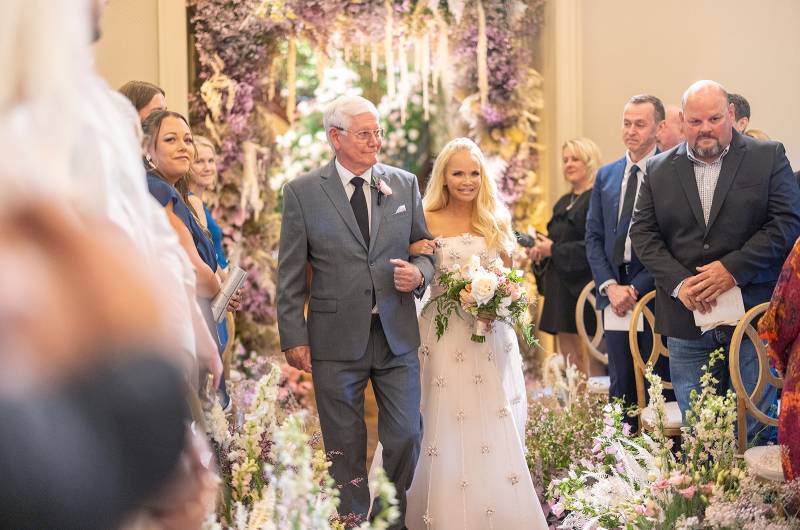 Kristin Chenoweth & Josh Bryant Walking