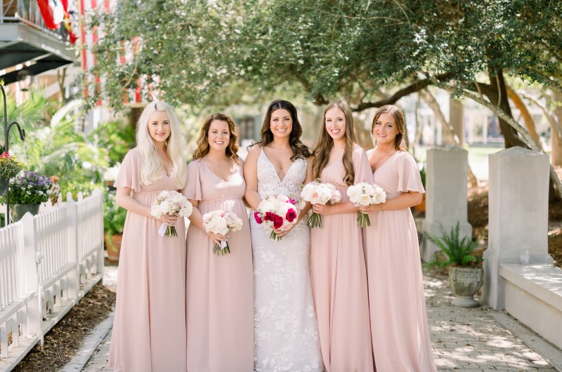 Madison Greenfield And Samuel Taylor bridesmaids