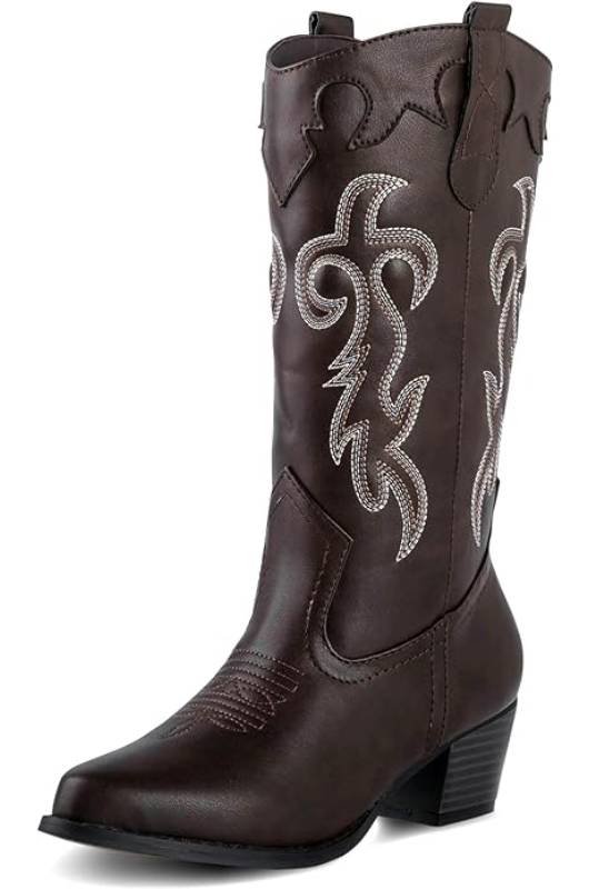 New Wave of Western Wear Cowboy Boots in Brown