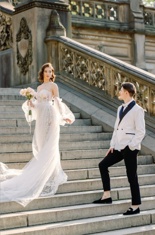 new york styled shoot central park staircase