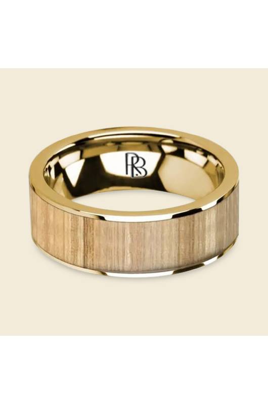 Major League Baseball Ring Bear Collaboration Gold Ash Wood