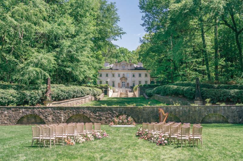 Garden Elegance at the Swan House Atlanta Georgia Chairs