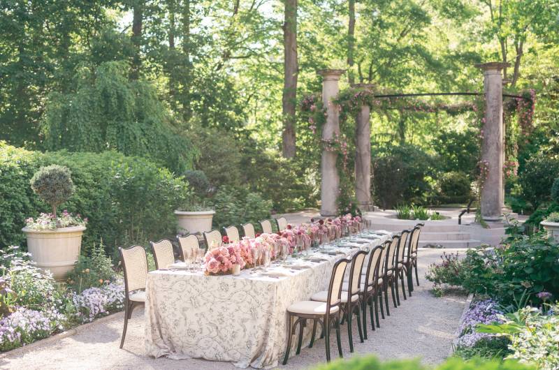 Garden Elegance at the Swan House Atlanta Georgia Table
