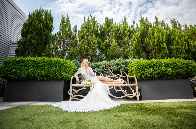 Rooftop Sophistication at the Avenue Greenville South Carolina Bench
