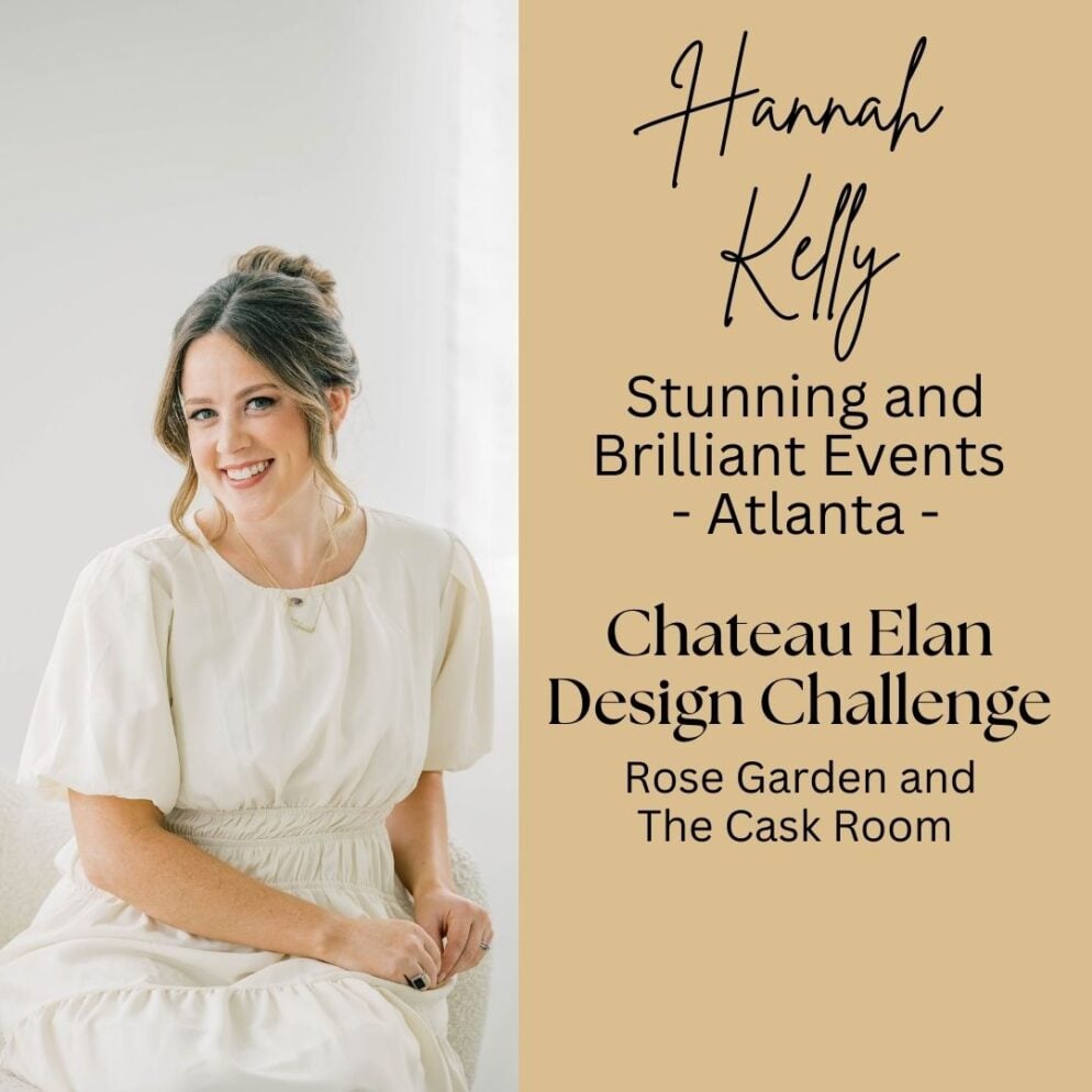 Styled Shoots by Southern Bride at Chateau Elan meet the designers stunning brilliant
