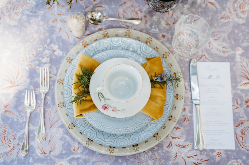 beringer vineyards best design award the styled challenge napa ca teacup closeup
